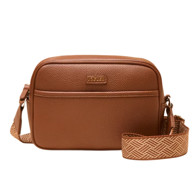 Joules Ladies Trent Cross Body Bag - Tan Brown