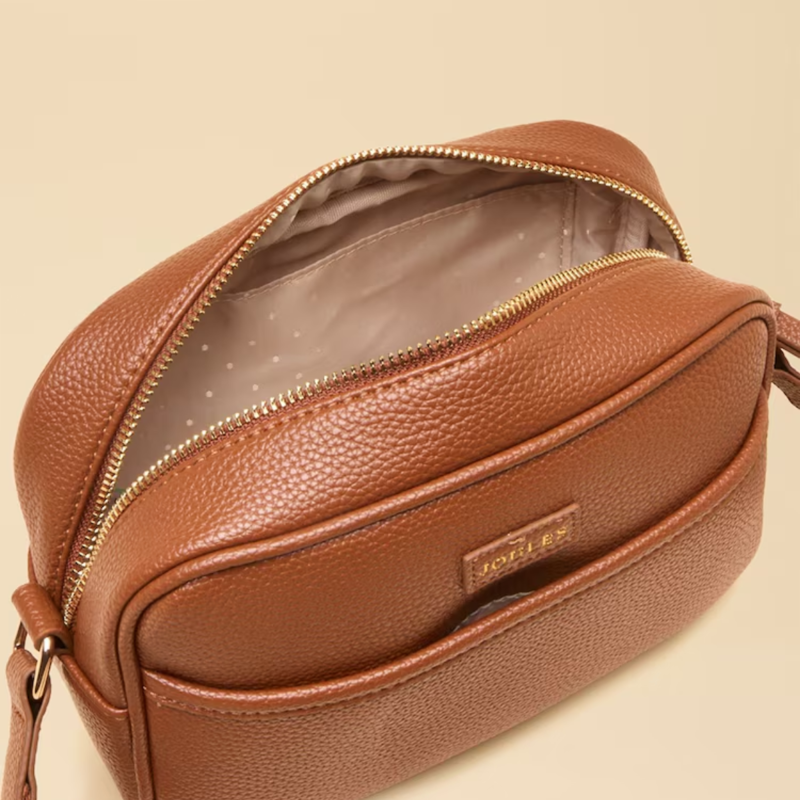 Joules Ladies Trent Cross Body Bag - Tan Brown-6