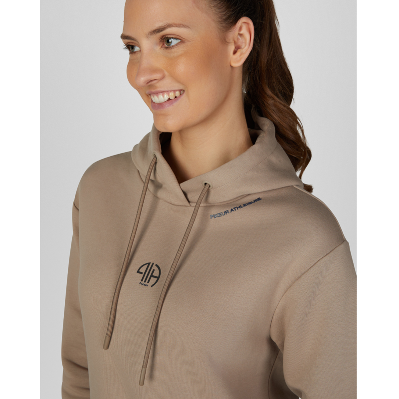 Pikeur Ladies Athleisure Hoodie - Mocha Cream-2