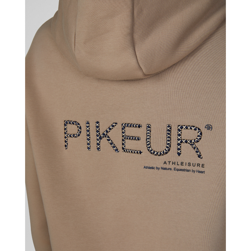 Pikeur Ladies Athleisure Hoodie - Mocha Cream-3