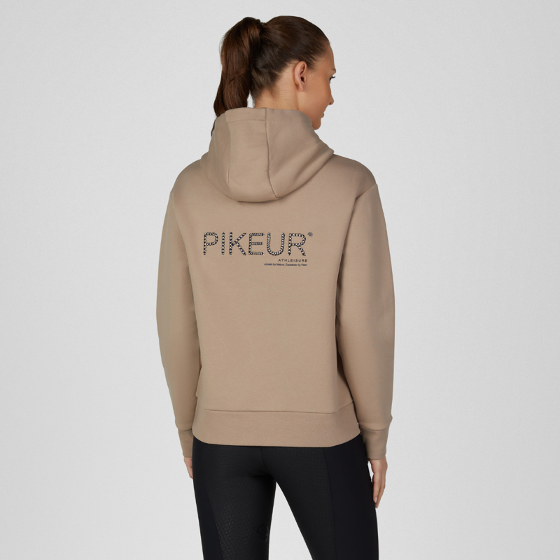 Pikeur Ladies Athleisure Hoodie - Mocha Cream-5