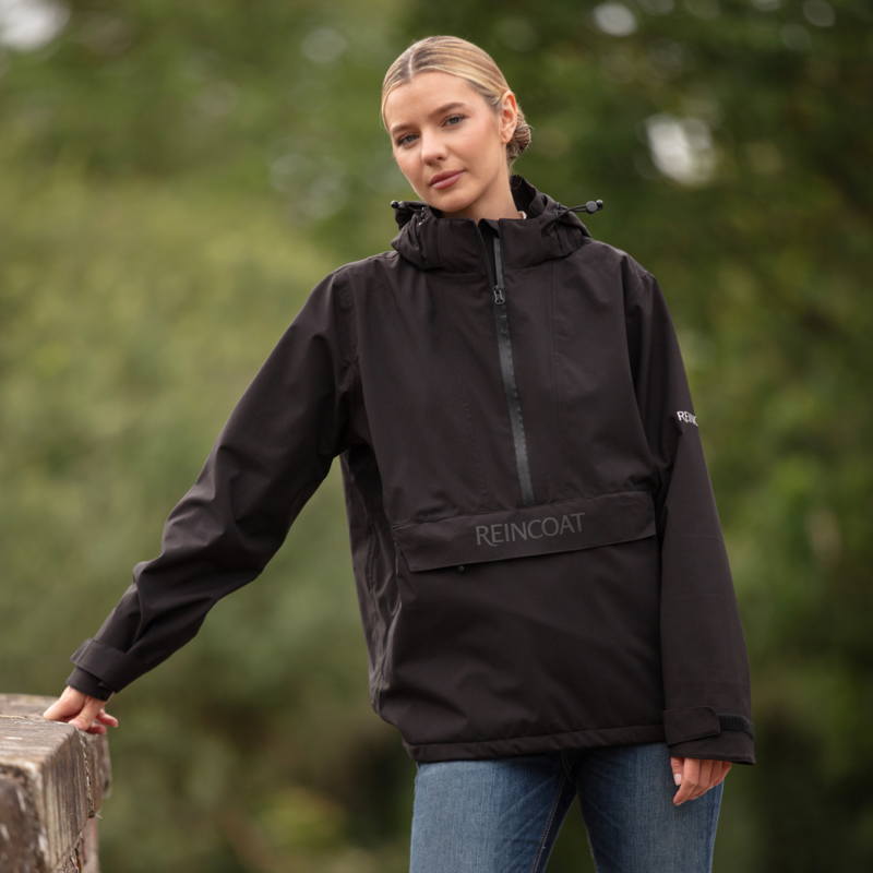 Reincoat Women's Smock Lite - Black-4