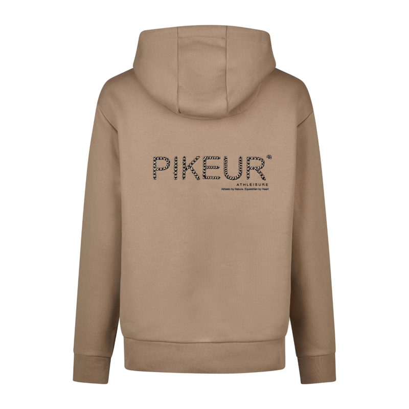 Pikeur Ladies Athleisure Hoodie - Mocha Cream-1