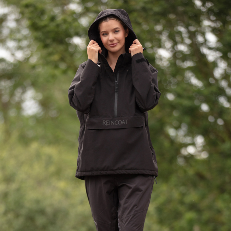 Reincoat Women's Smock Lite - Black-6