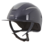 Evoke Elara Wide Peak Riding Hat - Navy Metallic/Silver Chrome