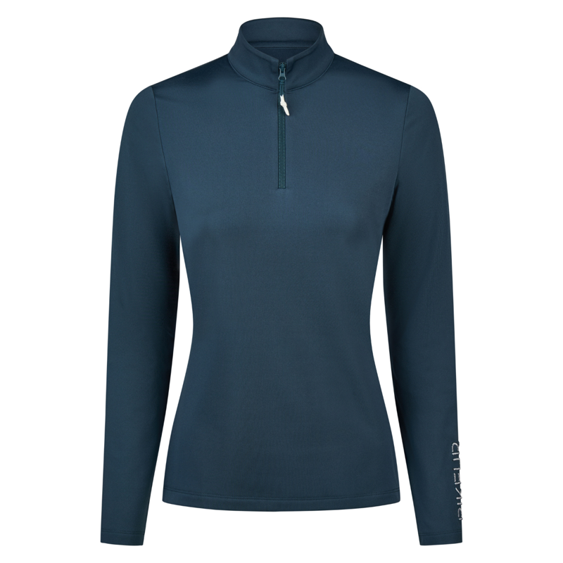 Pikeur Athleisure Ladies Zip Shirt - Pine Green