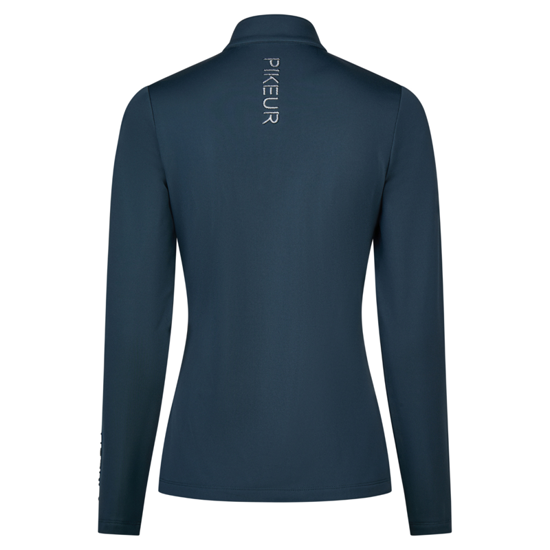 Pikeur Athleisure Ladies Zip Shirt - Pine Green-1