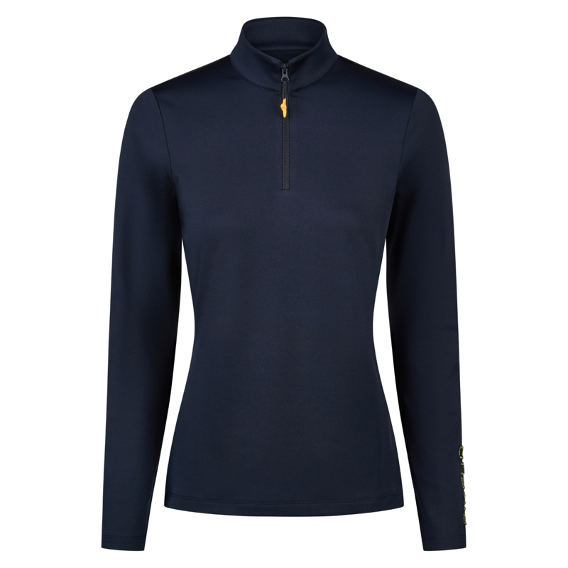 Pikeur Athleisure Ladies Zip Shirt - Nightblue