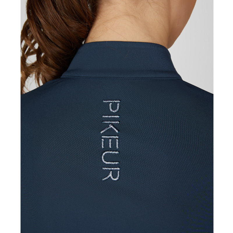 Pikeur Athleisure Ladies Zip Shirt - Nightblue-2