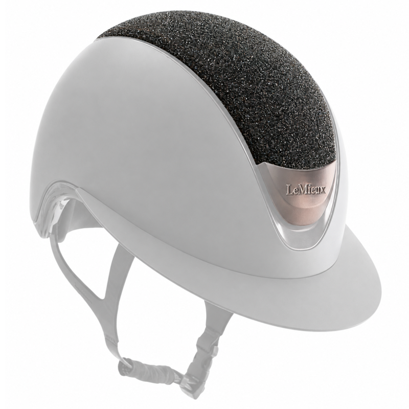 LeMieux Verv Helmet Panel - Brilliance Espresso
