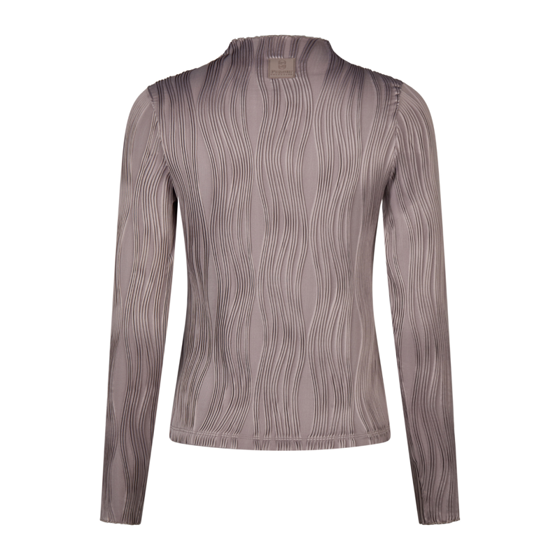 Pikeur Ladies Waveline Shirt - Ash Mauve-1
