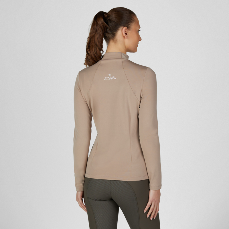 Pikeur Athleisure Ladies Rollneck - Mocha Cream-4