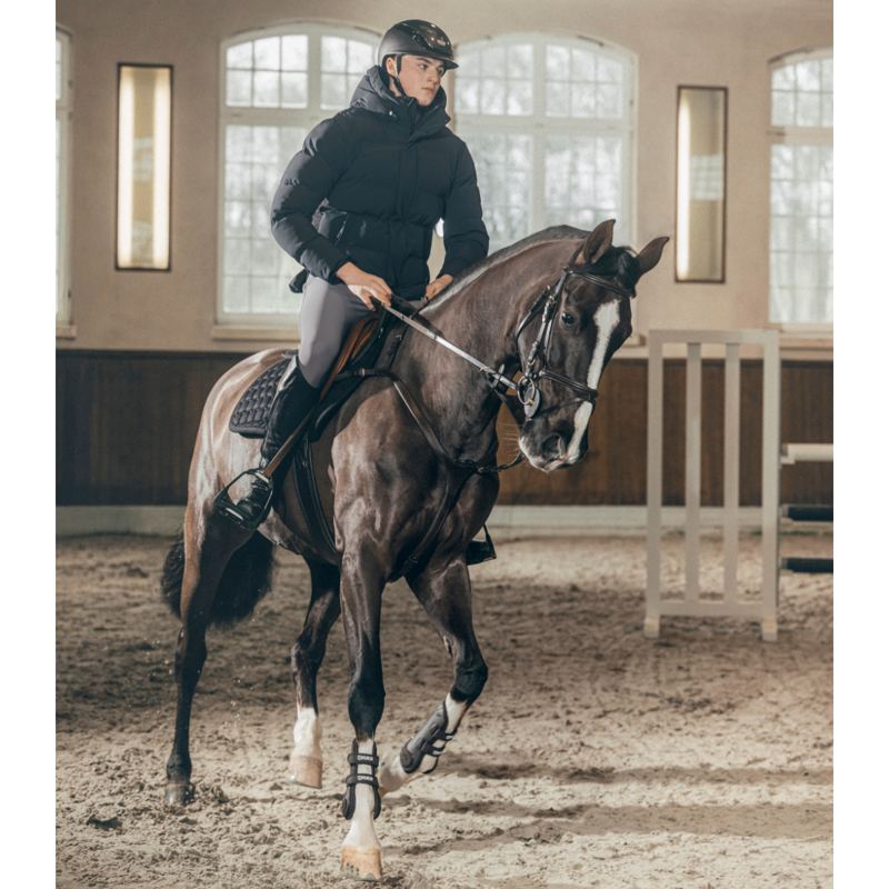 Pikeur Athleisure Men's Quilted Jacket - Black-6