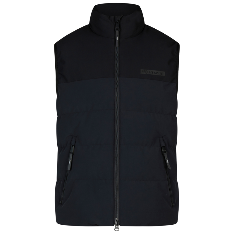 Pikeur Athleisure Men's Quilted Vest - Black