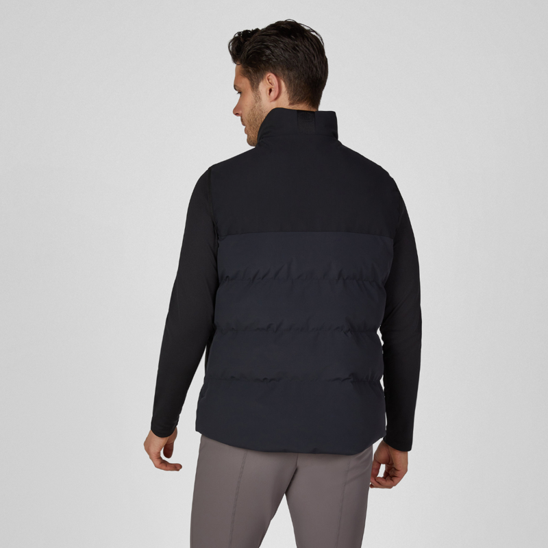 Pikeur Athleisure Men's Quilted Vest - Black-5