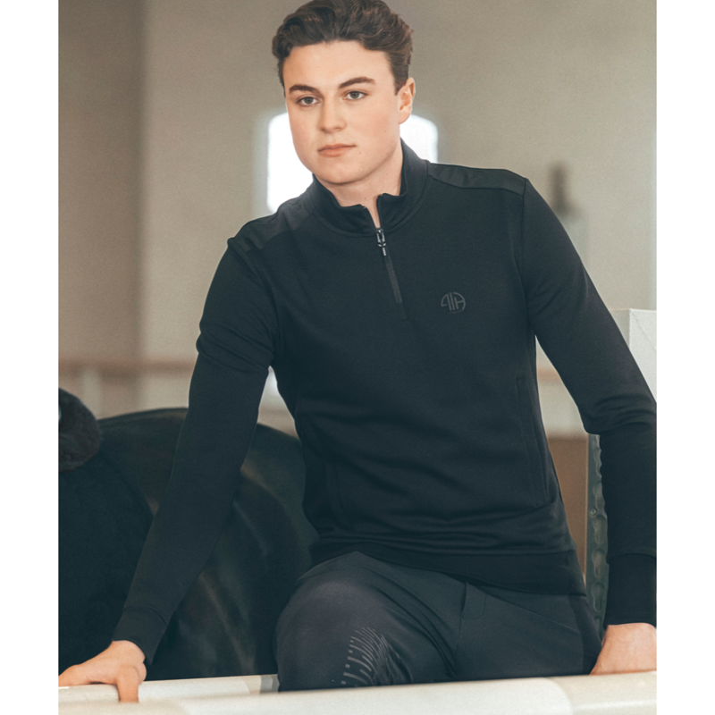 Pikeur Athleisure Men's Sweater - Black-3