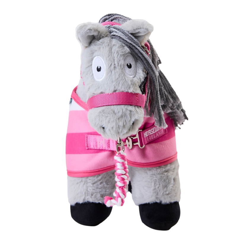 Crafty Ponies Horseware Headcollar and Leadrope - Witney Pink-1