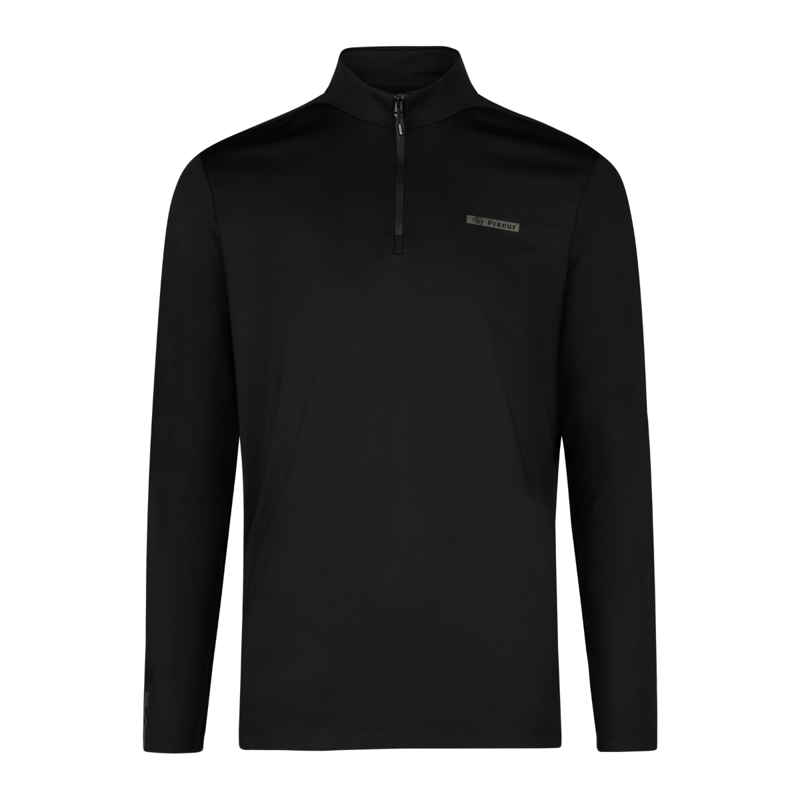 Pikeur Athleisure Men's Zip Shirt - Black