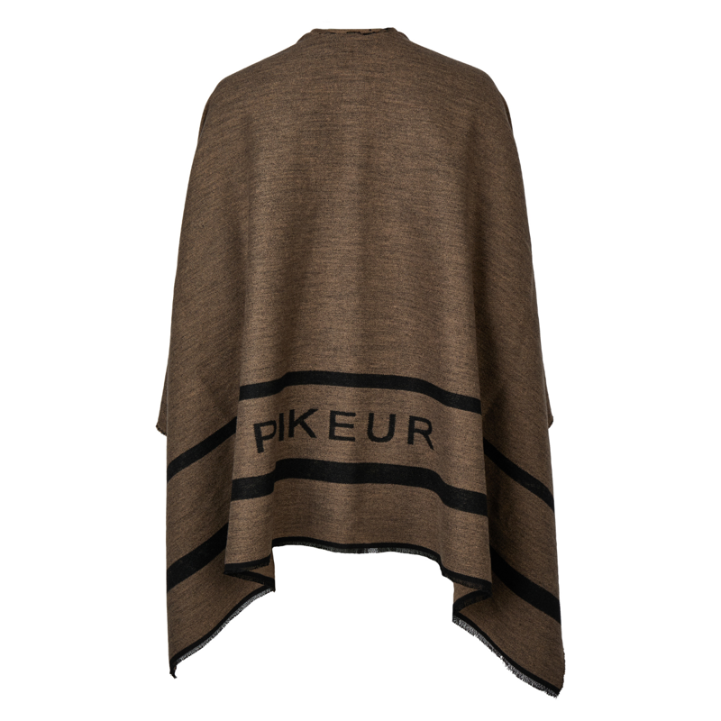 Pikeur Selection Ladies Knit Cape - Mocha Cream-3