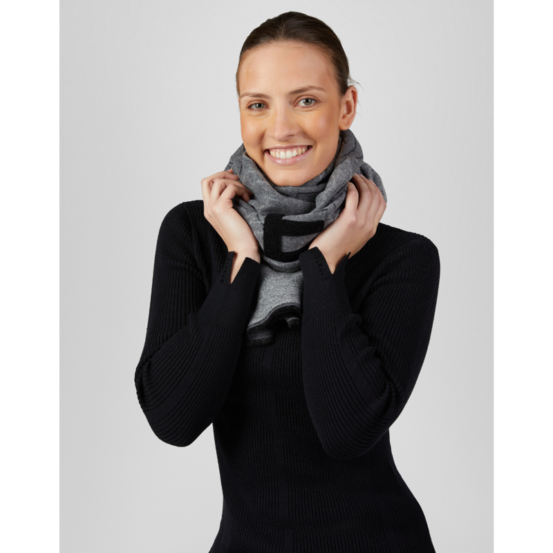Pikeur Selection Ladies Scarf - Anthracite-3