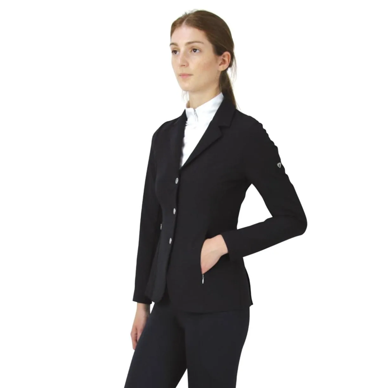 Hy Equestrian Ladies Silvia Show Jacket - Black