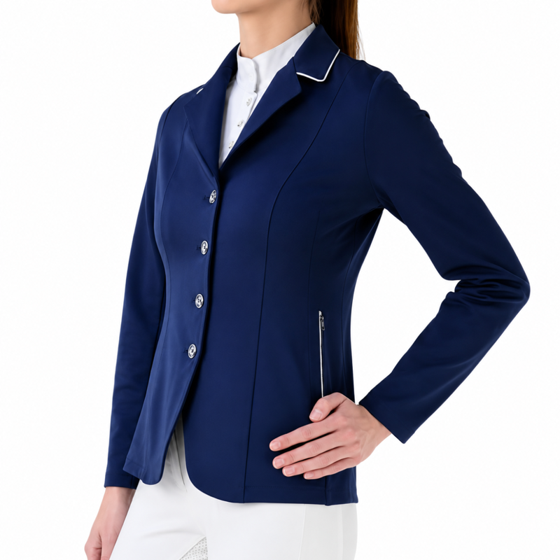 Hy Equestrian Motion Xtreme Competition Jacket - Navy - Large