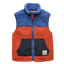 Joules Boys' Billy Fleece Gilet - Blue/Orange