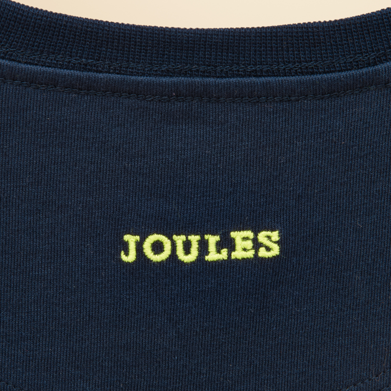 Joules Boy's Finlay Applique T-Shirt - Navy-3