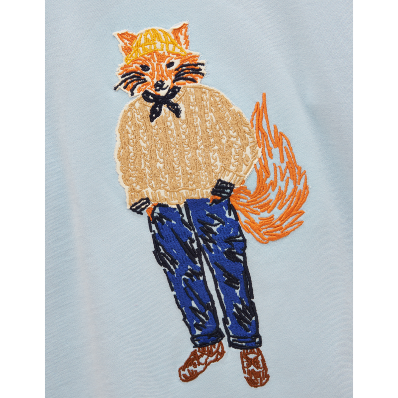 Joules Boy's Finlay Screenprint Long Sleeve T-Shirt - Blue Jonty-2