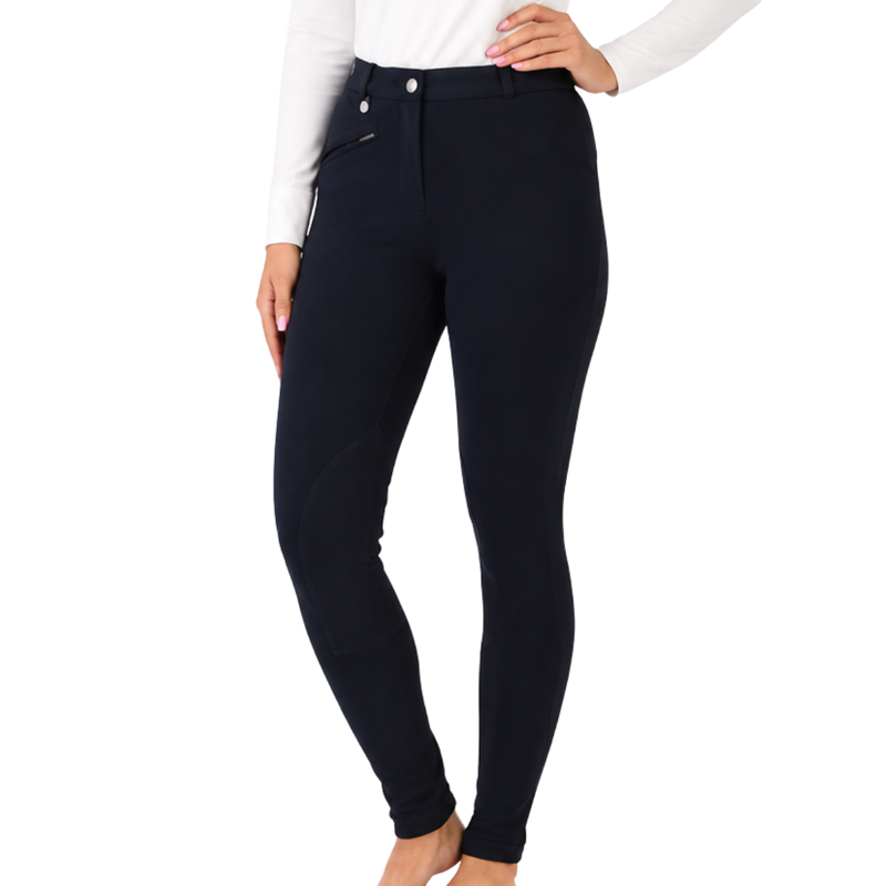 Hy Equestrian Keats Ladies Jodhpurs - Navy