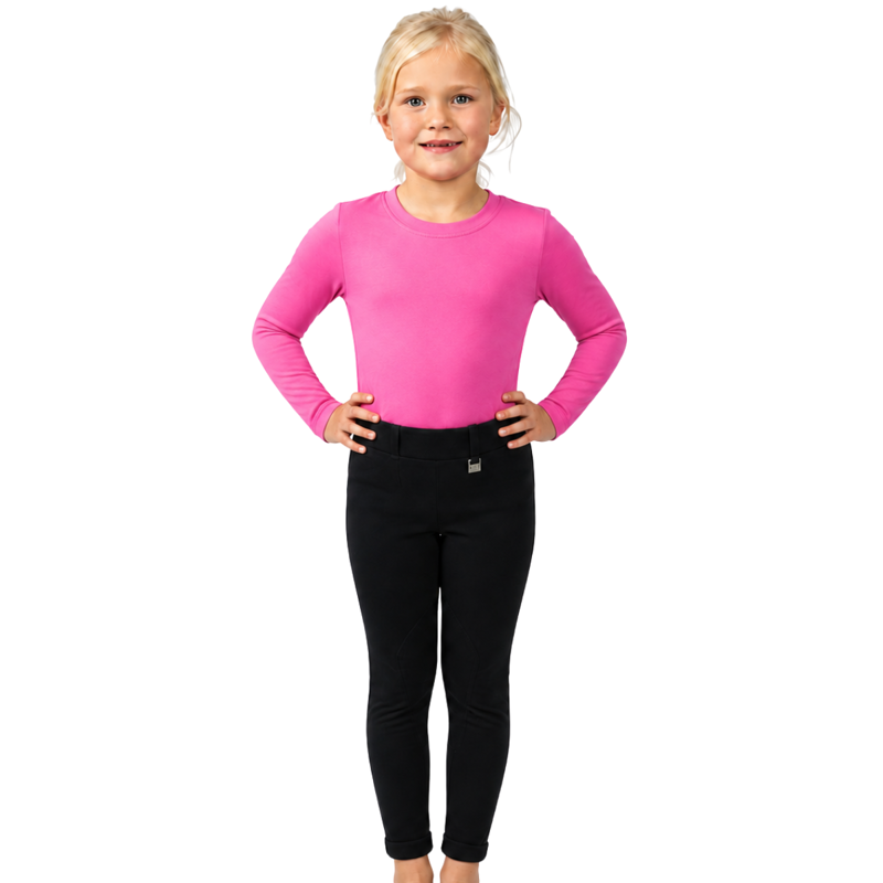 Hy Equestrian Milligan Children's Jodhpurs - Black