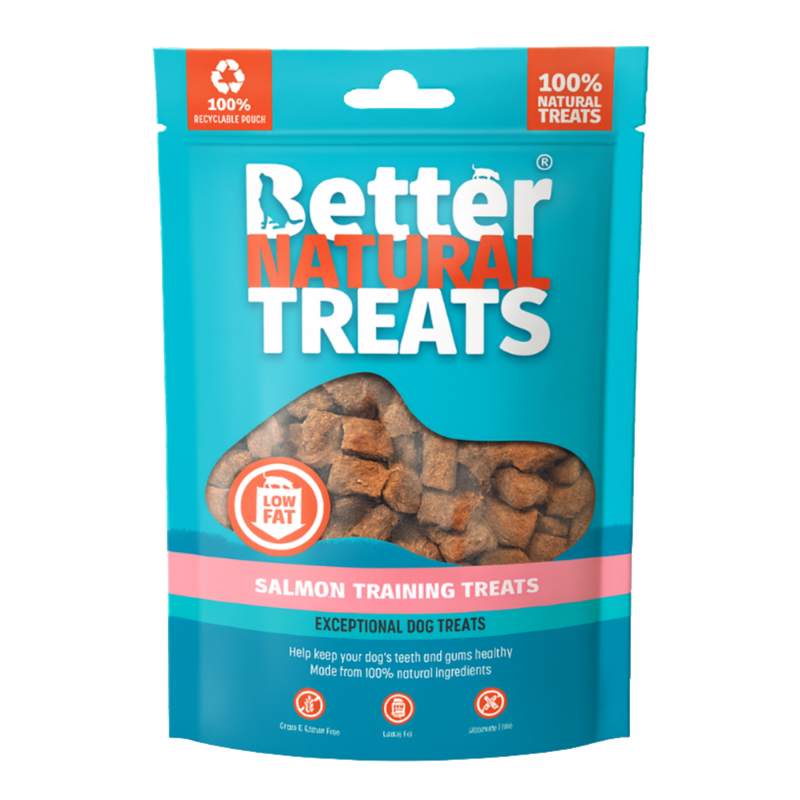 Better Natural Treats Salmon Training Treats 90g