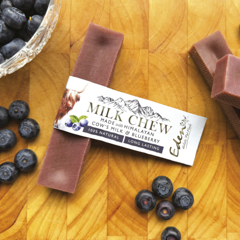 Eden Medium Milk Chew with Blueberry