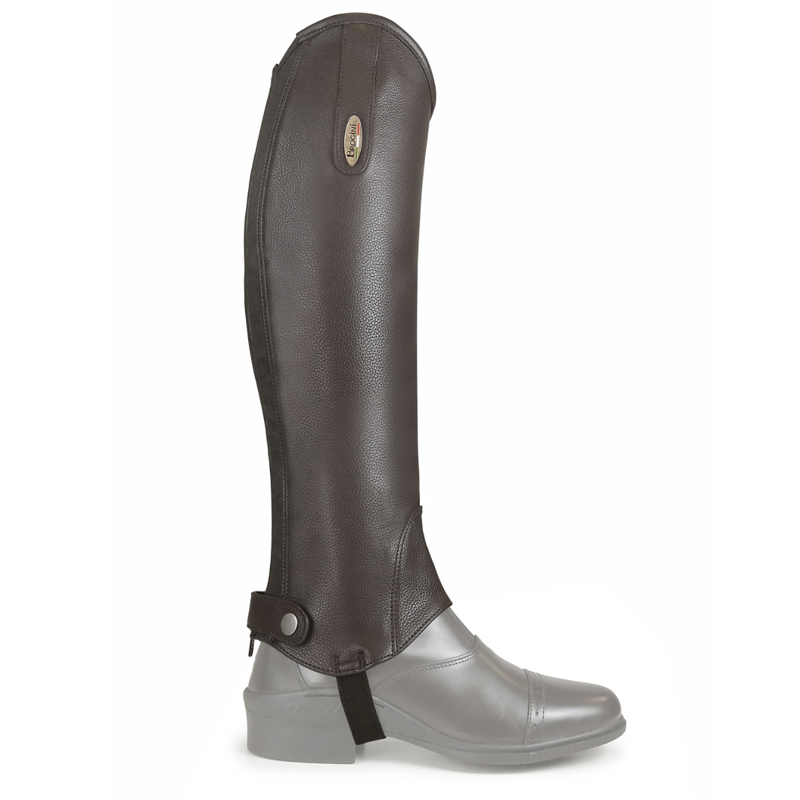 Brogini Vicenza Leather Regular Gaiters - Brown