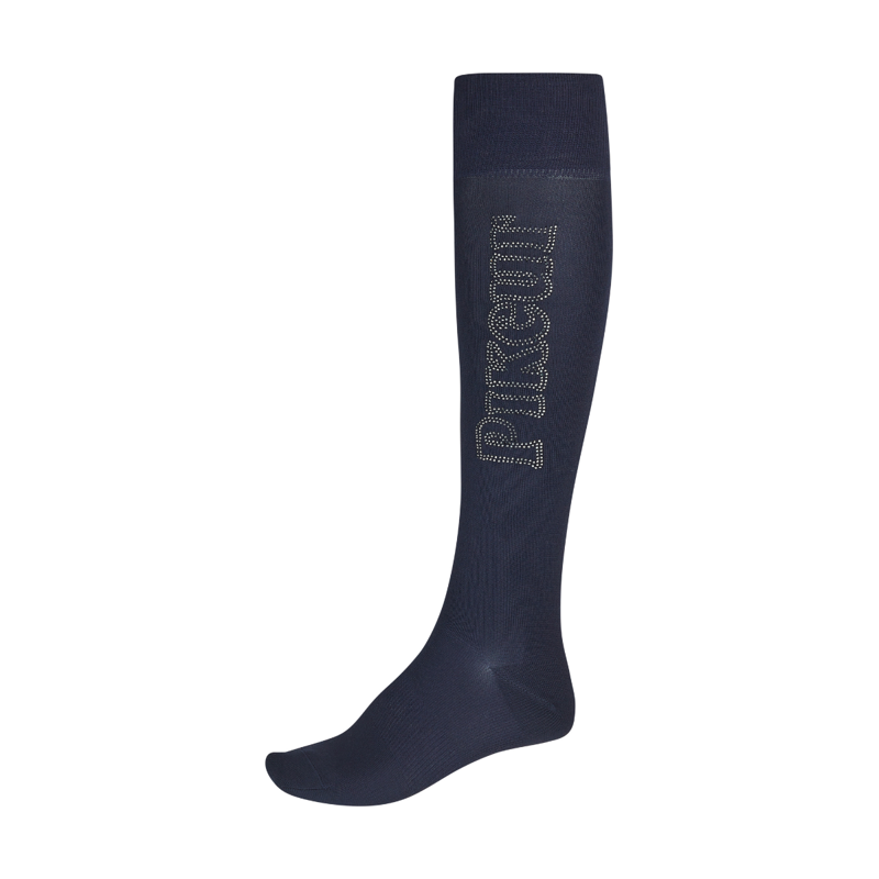 Pikeur Ladies Selection Knee Socks Studs - Nightblue