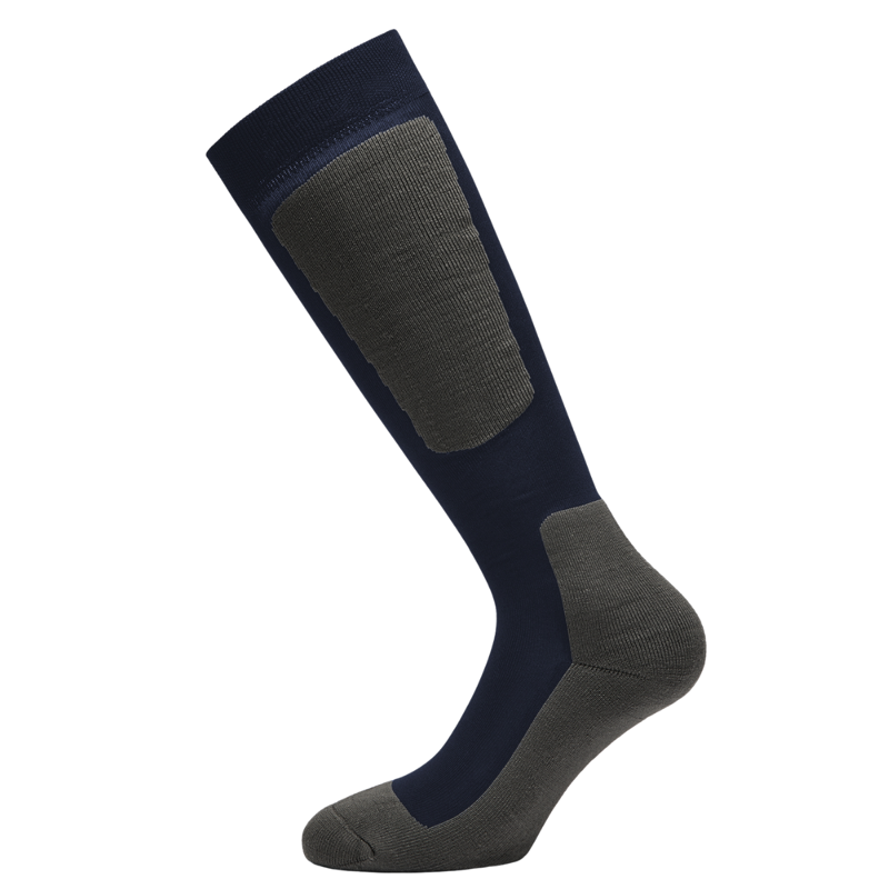 Cavalleria Toscana Jaquard Tech Socks - Navy-1