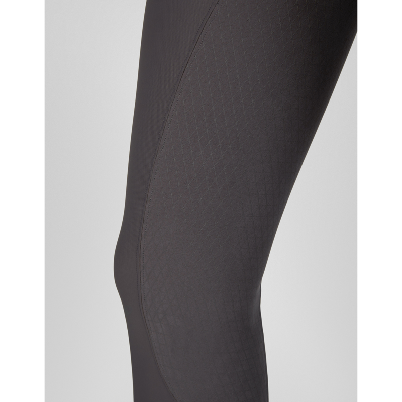Pikeur Ladies Ceelina Grid TexLeather Breeches - Basalt Grey-3