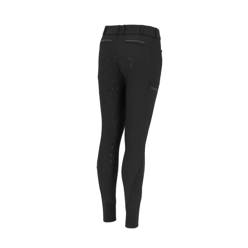 Pikeur Kids Ceelina GripTec Breeches - Black-1