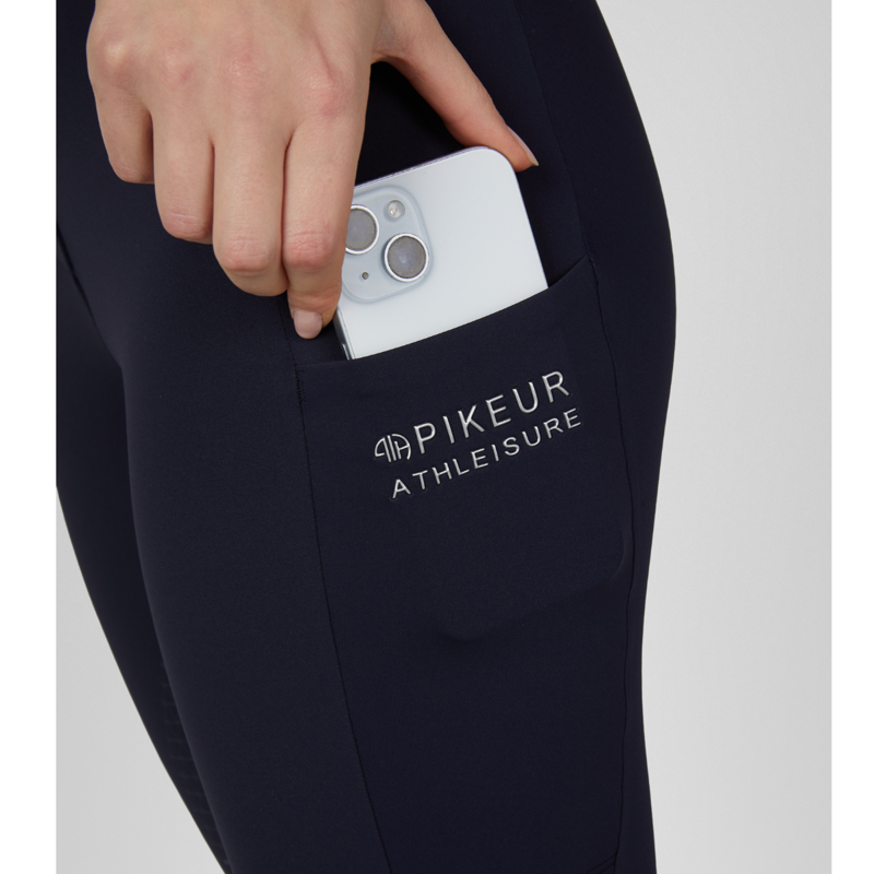 Pikeur Ladies Athleisure Yella Matrix GripTec Breeches - Nightblue-2
