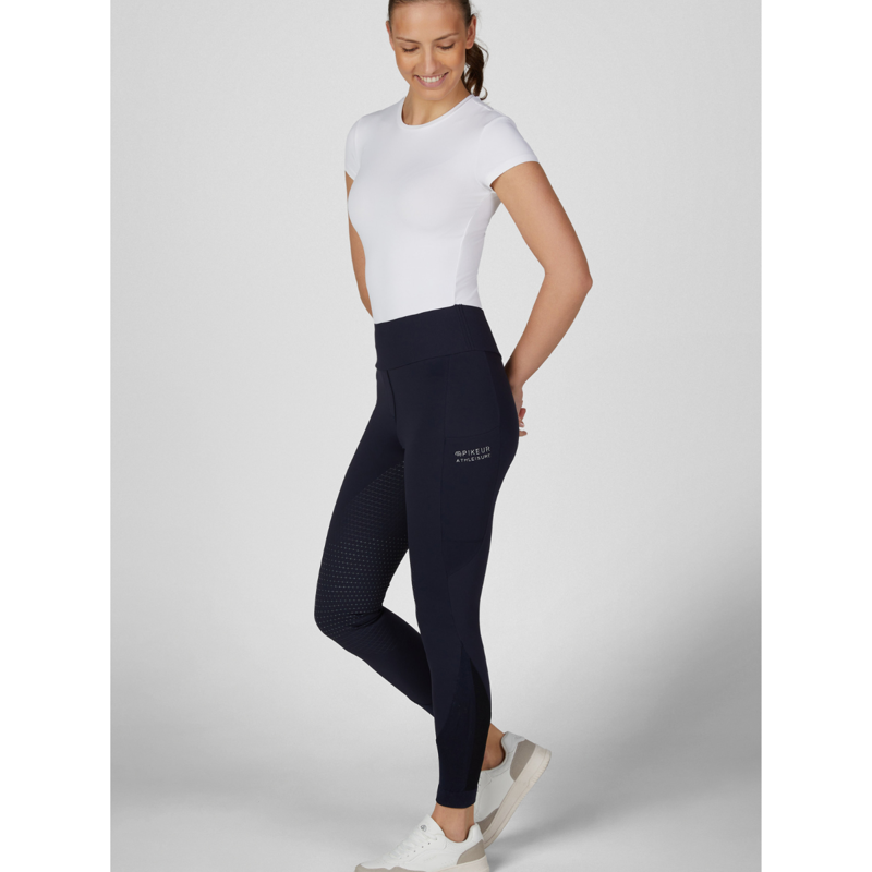 Pikeur Ladies Athleisure Yella Matrix GripTec Breeches - Nightblue-6