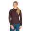 Aubrion Equestrian Winter Long Sleeve Base Layer - Espresso
