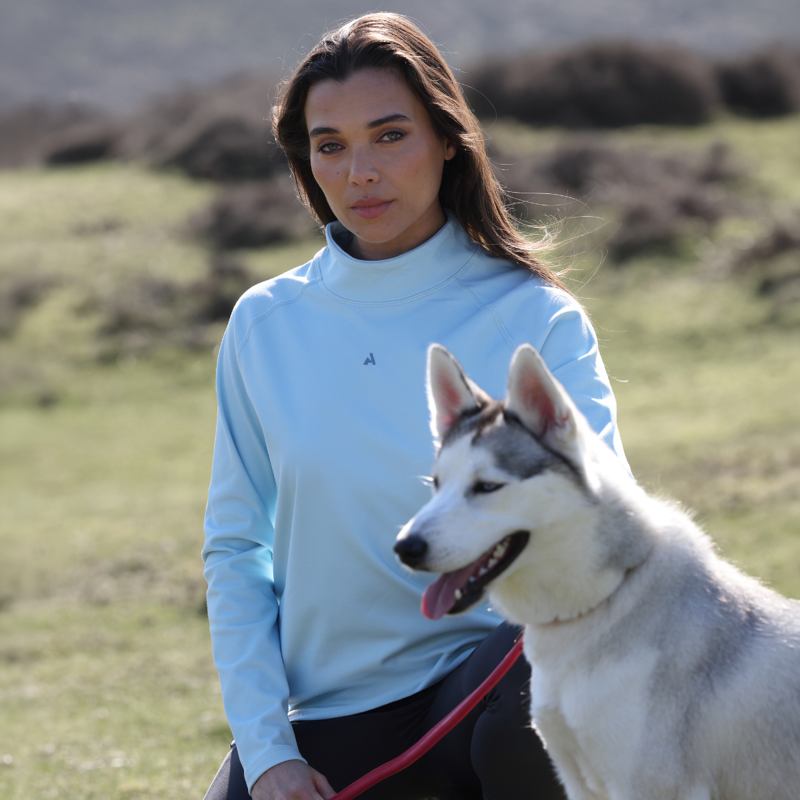 Aubrion React Relaxed Base Layer - Arctic Blue-11
