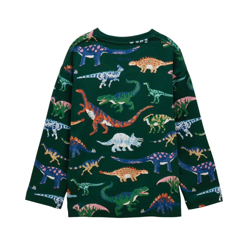 Joules Boys' Kipwell Pyjamas - Green Dino-3