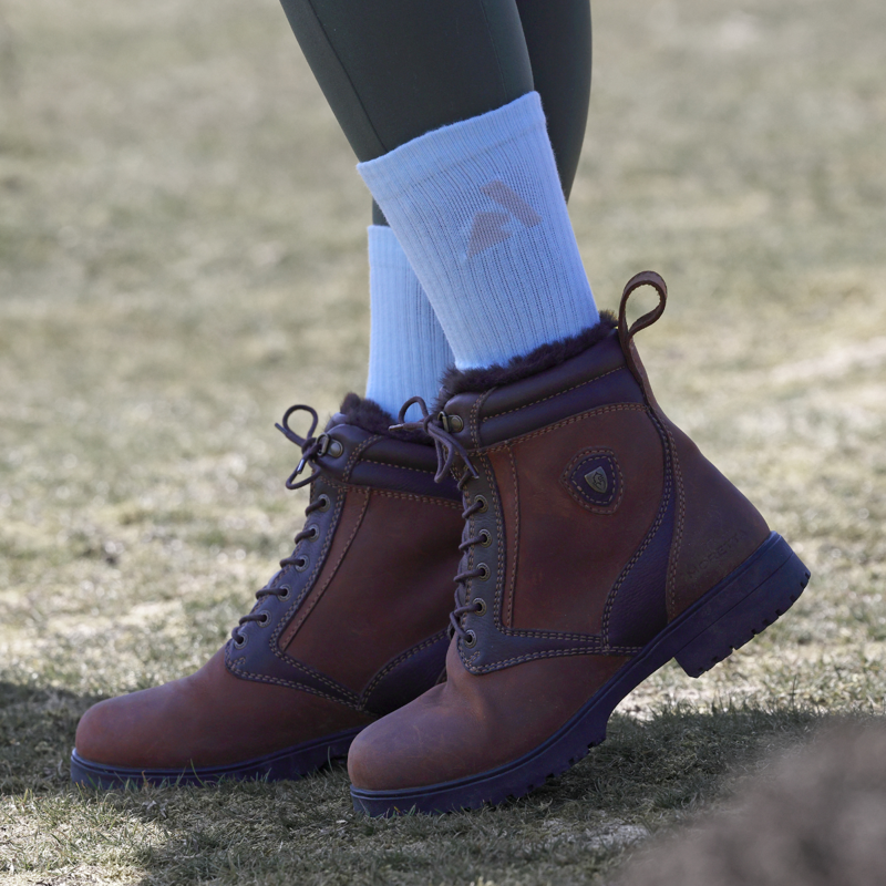 Aubrion React Winter Sport Socks - Arctic Blue-6