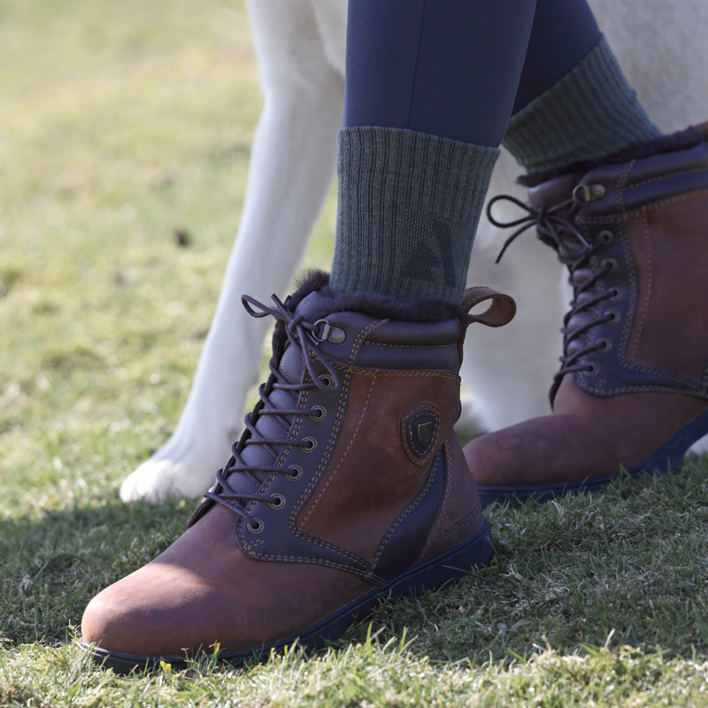 Aubrion React Winter Sport Socks - Khaki-3