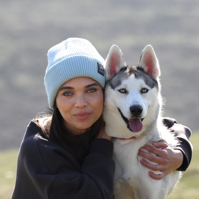 Aubrion React Beanie - Arctic Blue-6