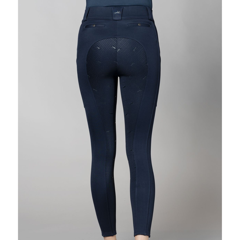 Schockemohle Ladies SPDorina Riding Tights - Dark Navy-4