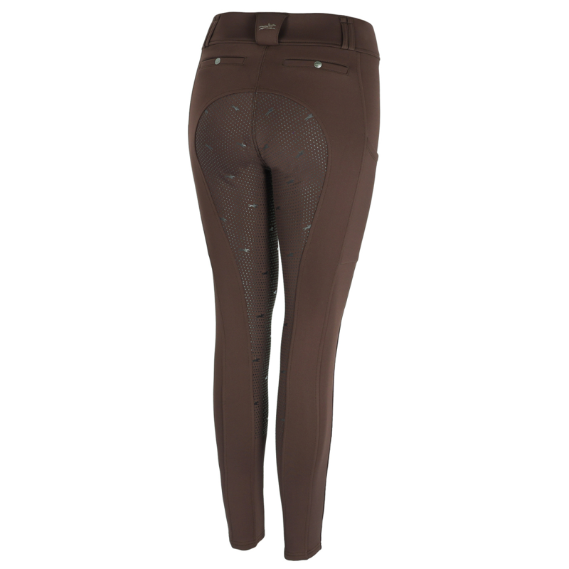 Schockemohle Ladies SPDorina Riding Tights - Mocca-1