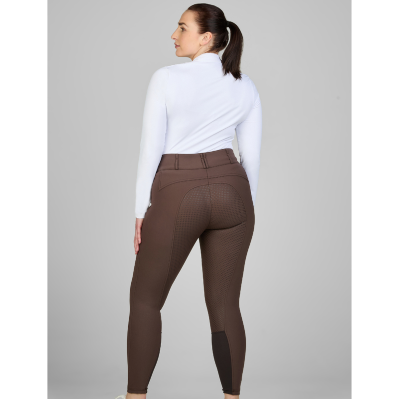 Pikeur Ladies Candela DuraGrip Breeches - Truffel-4
