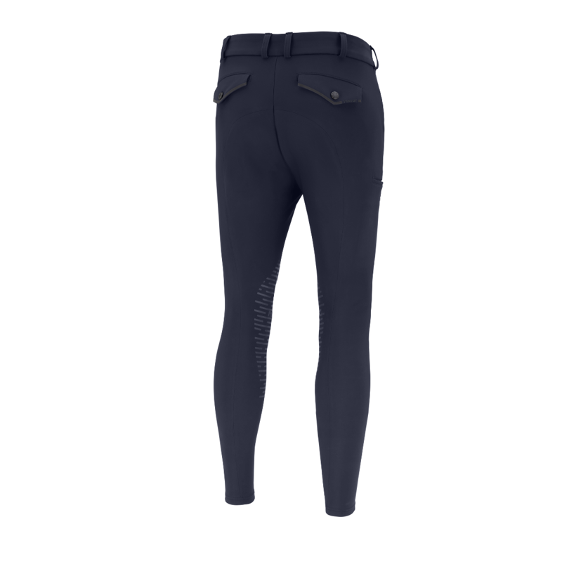 Pikeur Men's Fendrik GripTec KneeGrip Breeches - Nightblue-1